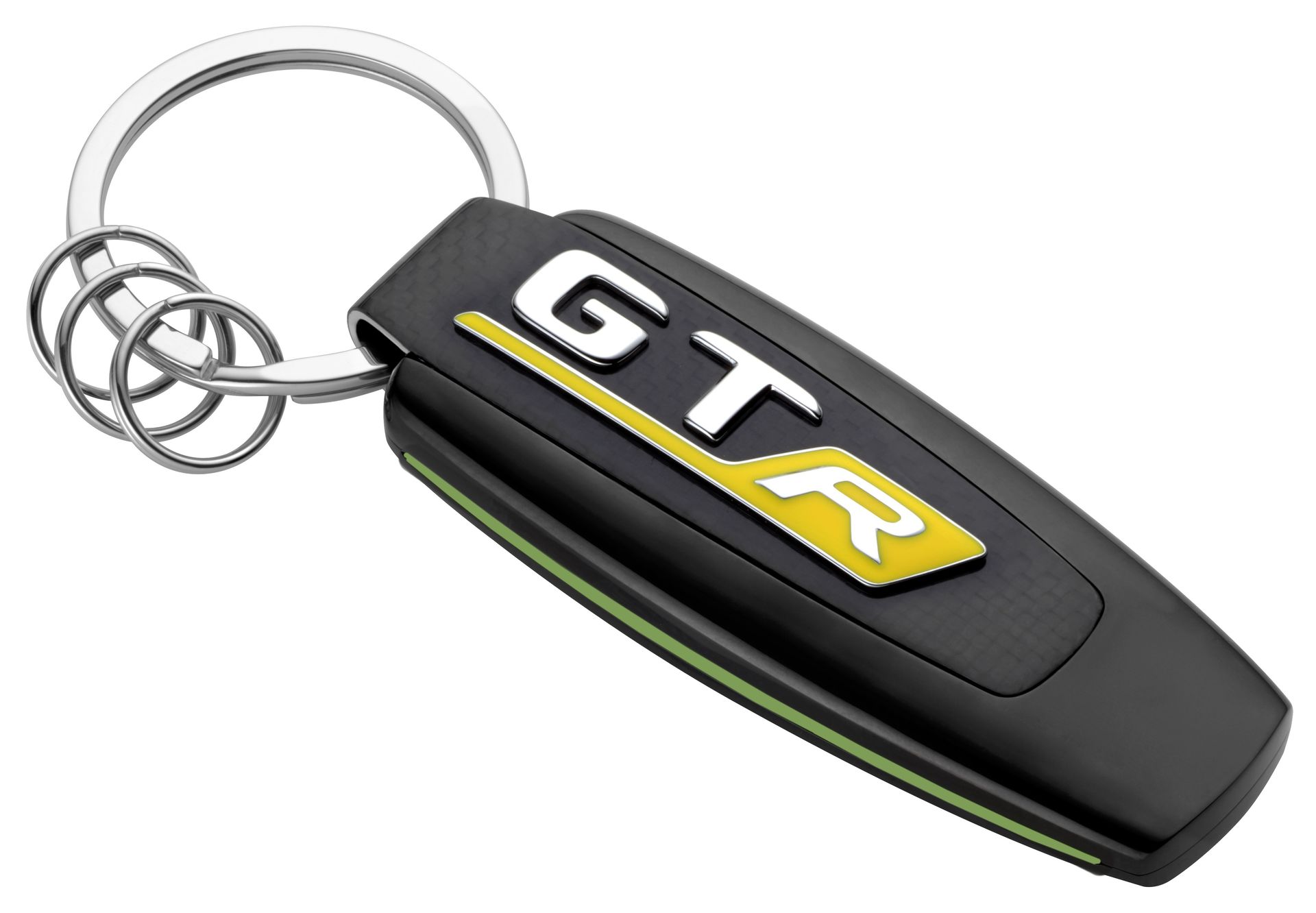 Брелок Mercedes-Benz Key Ring, AMG GT R, Black/Silver/Green