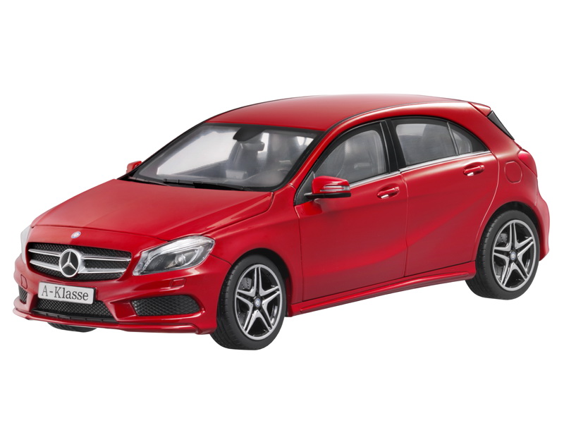  Mercedes A-Class Saloon, Scale 1:43, Jupiter Red