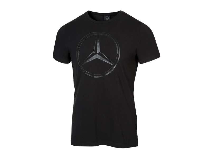   Mercedes Men's T-shirt, Original Star, Black XL