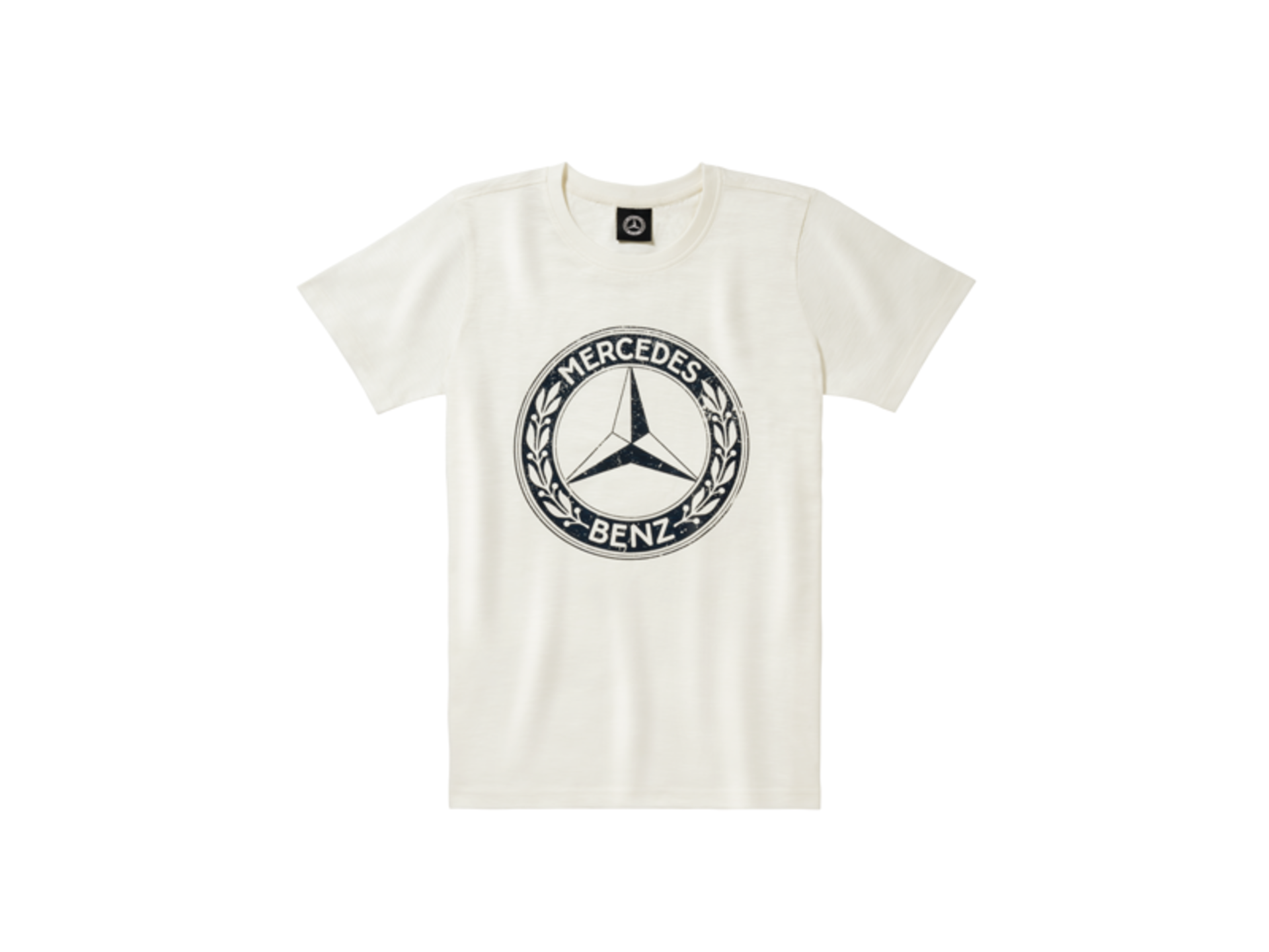   Mercedes Men's T-shirt, Off-white, Classic L