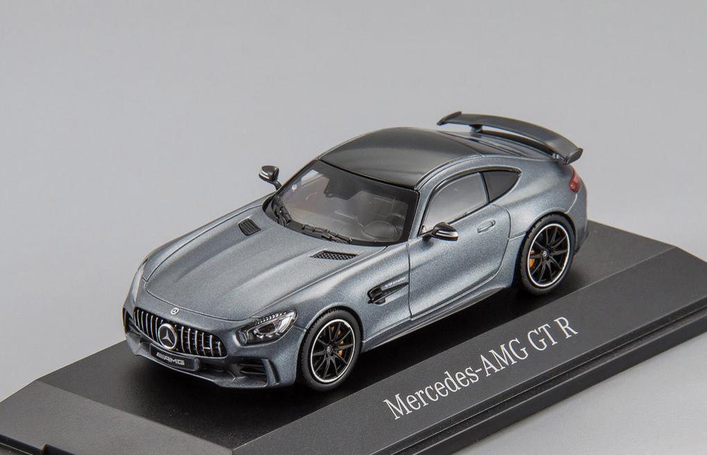 Модель Mercedes-AMG GT R (C190),Coupé, Scale 1:43, Designo Selenite Grey Magno