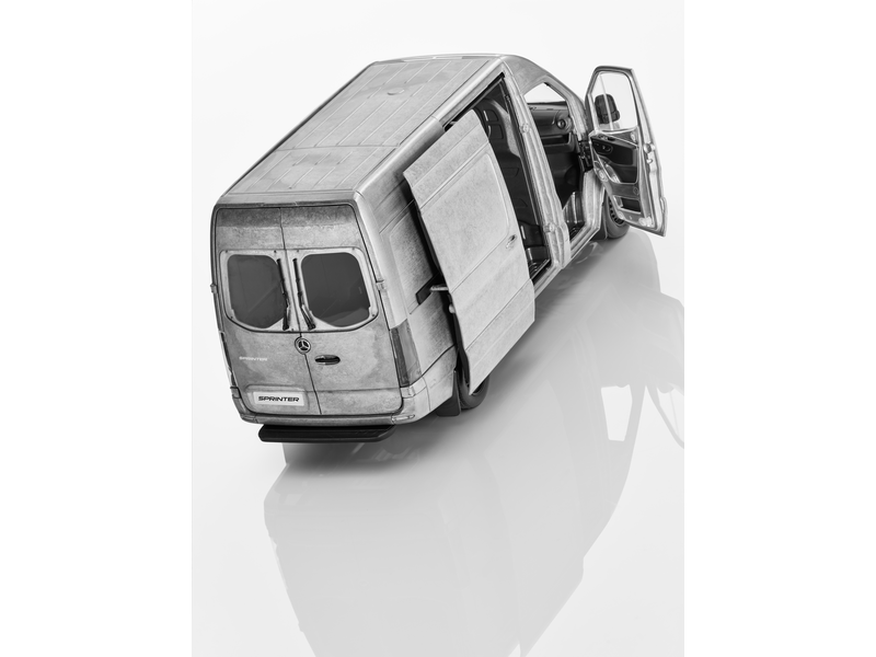 Модель Sprinter, Panel Van, silver-coloured