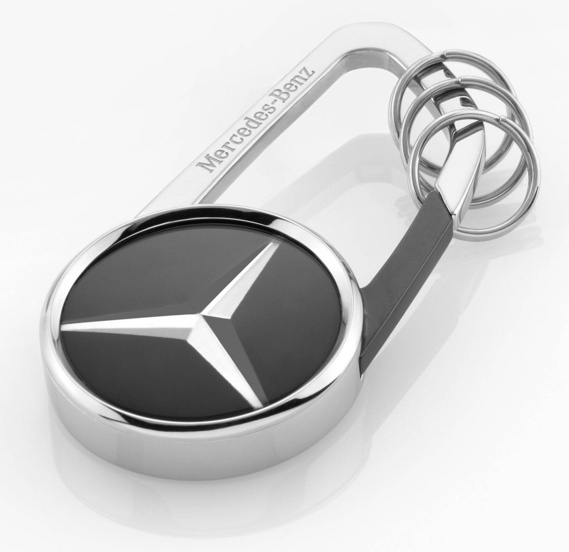 Брелок Mercedes-Benz Key Ring Cape Town, Black/Silver