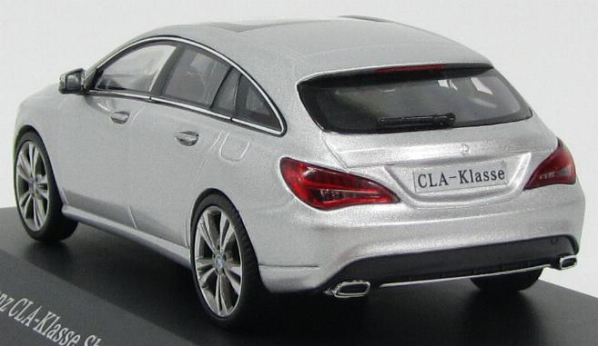 Модель Mercedes-Benz CLA-Klasse, Shooting Brake, Polar Silver, Scale 1:43