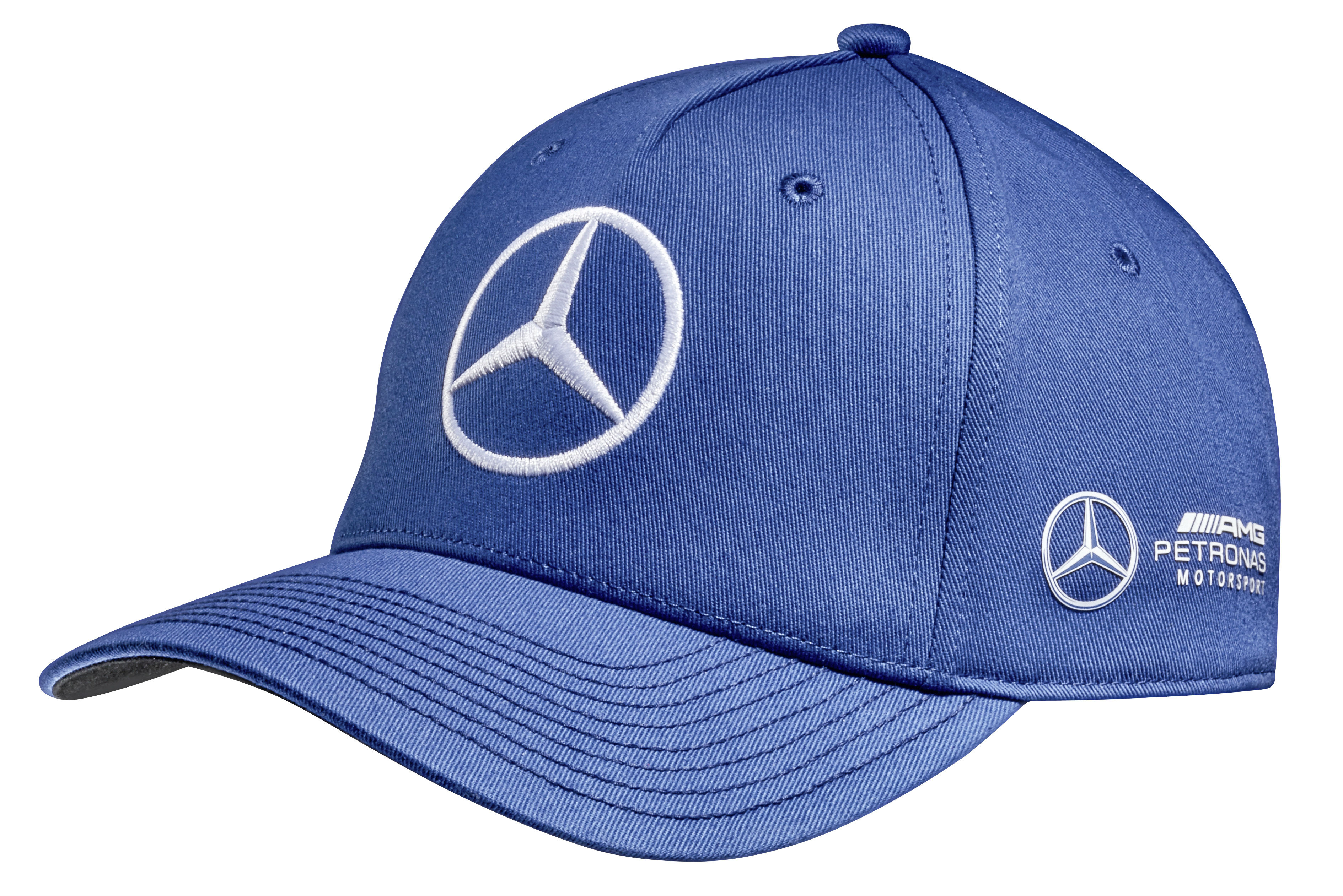 Бейсболка Mercedes F1 Cap Valtteri Bottas, Blue