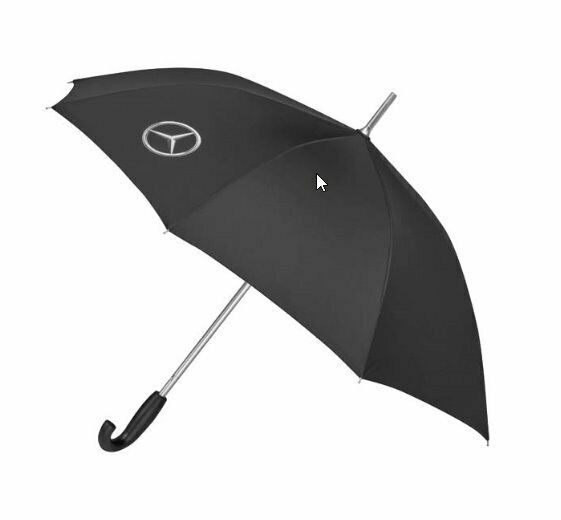 - Mercedes Stick Umbrella, Black NM