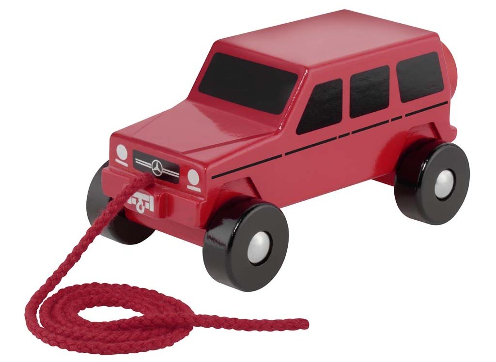 Деревянная игрушка Mercedes-Benz G-Class Wooden Car, Red