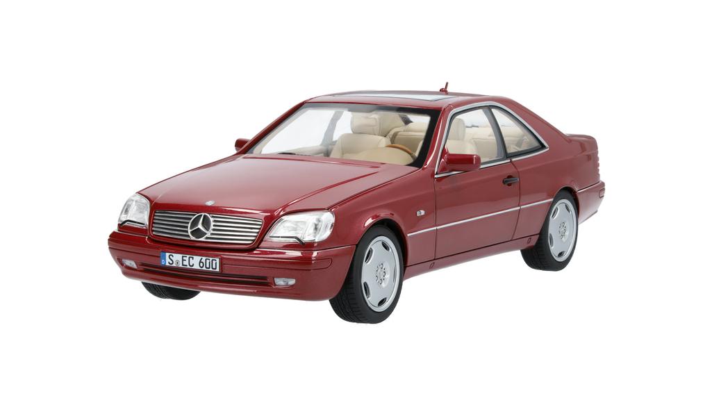  Mercedes CL 600 (1996 - 1998) C 140, Red