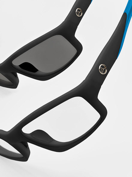 Солнцезащитные очки Mercedes Sunglasses, Sport, Black / Blue