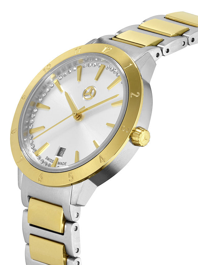 Наручные часы, Для женщин, Classy Punk Mark 2 Серебристый / Золотистый цвет, Нержавеющая сталь