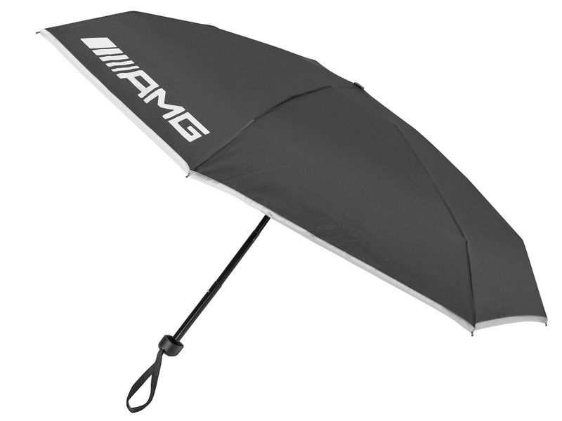  Mercedes-Benz AMG Compact Umbrella, Black/White
