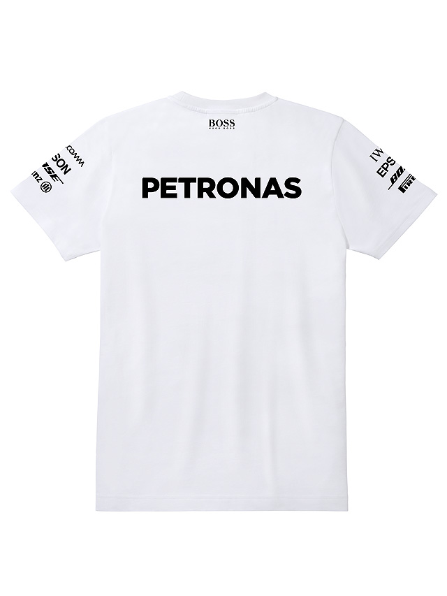   Mercedes AMG Petronas Men's T-shirt, White XS