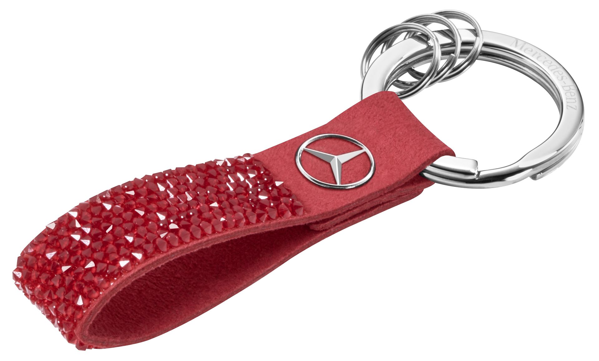 Брелок Mercedes-Benz Key Ring, Milano, Red, Swarovski