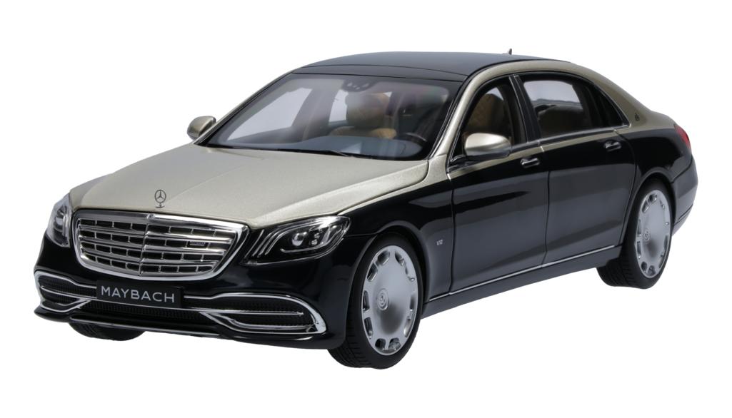  Maybach S 650, aragonite silver / anthracite blue