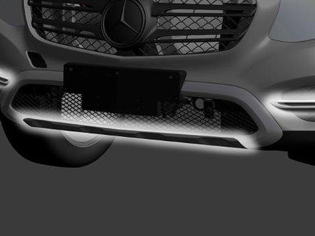 Дизайн передней обшивки со структурной поверхностью для Mercedes GLC class X253