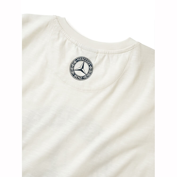   Mercedes Men's T-shirt, Off-white, Classic XXL
