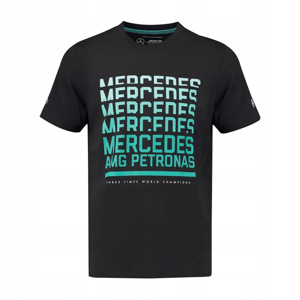   Mercedes AMG Petronas Motorsport T-Shirt, Men's, Black XL