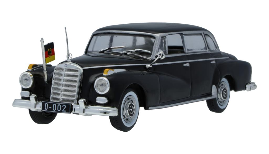  300 D W 189 (1957-1962),Black,  1:43