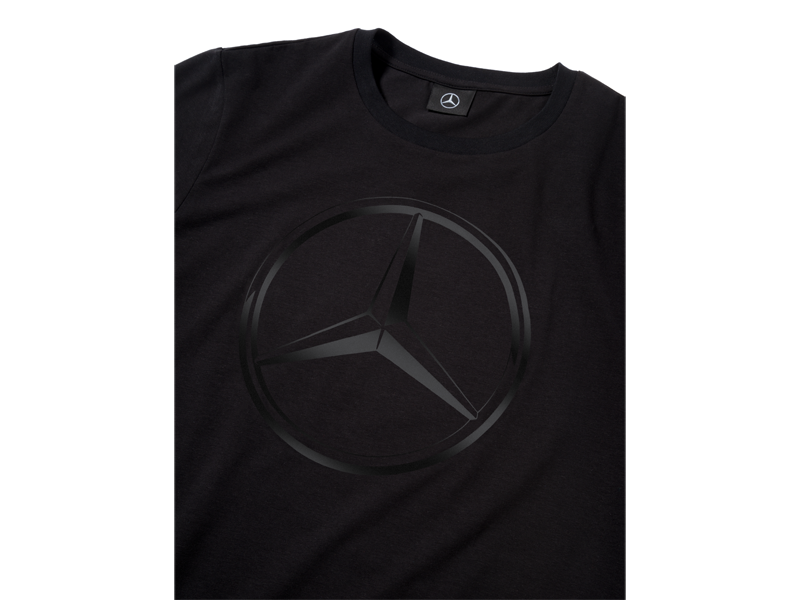   Mercedes Men's T-shirt, Original Star, Black XXL