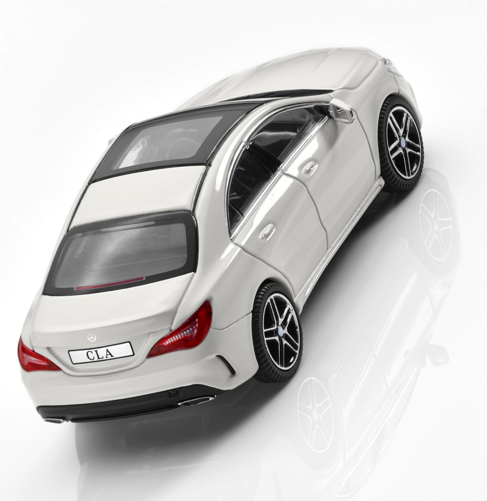 Модель Mercedes-Benz CLA, Coupe, White, Scale 1:43